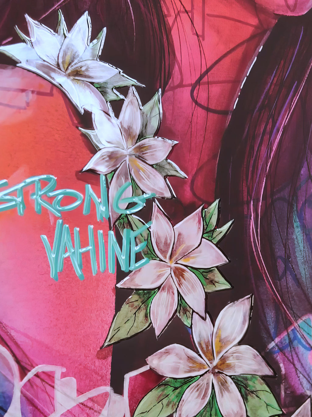 "CRYING FREE VAHINE" -  A2 (42x59.4  cm)