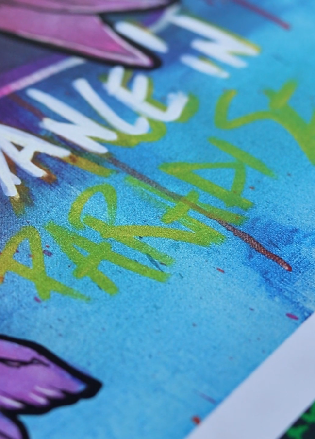 PURPLE 3 VAHINES (A2 42x59,7cm)