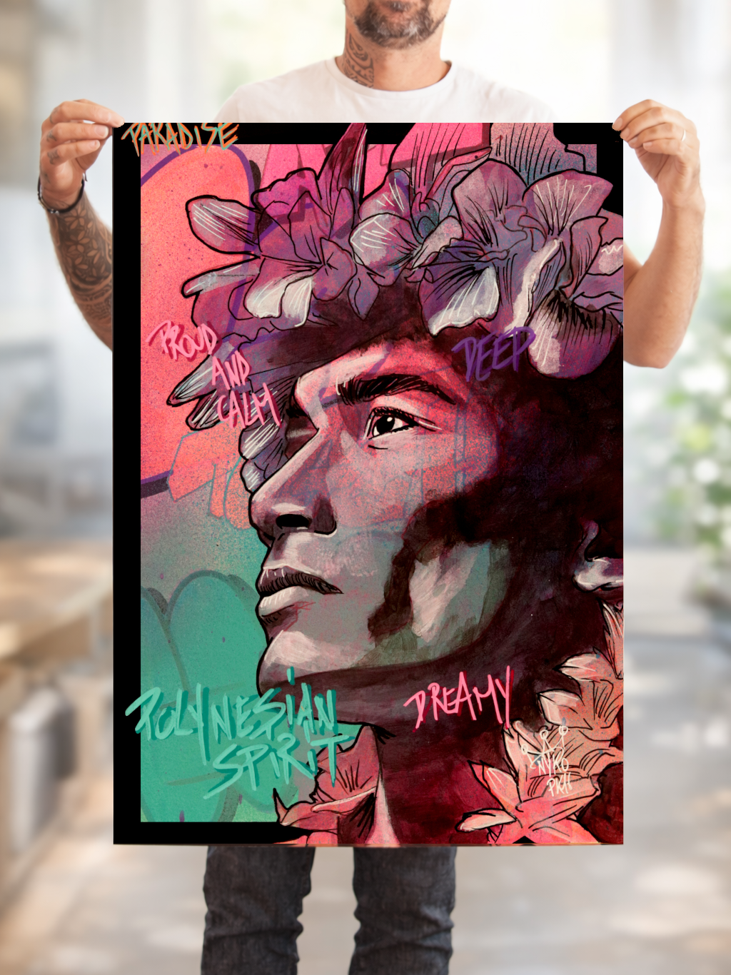 "DREAMY TANE PREMIUM" - A1 ( 59,4 x 84cm)