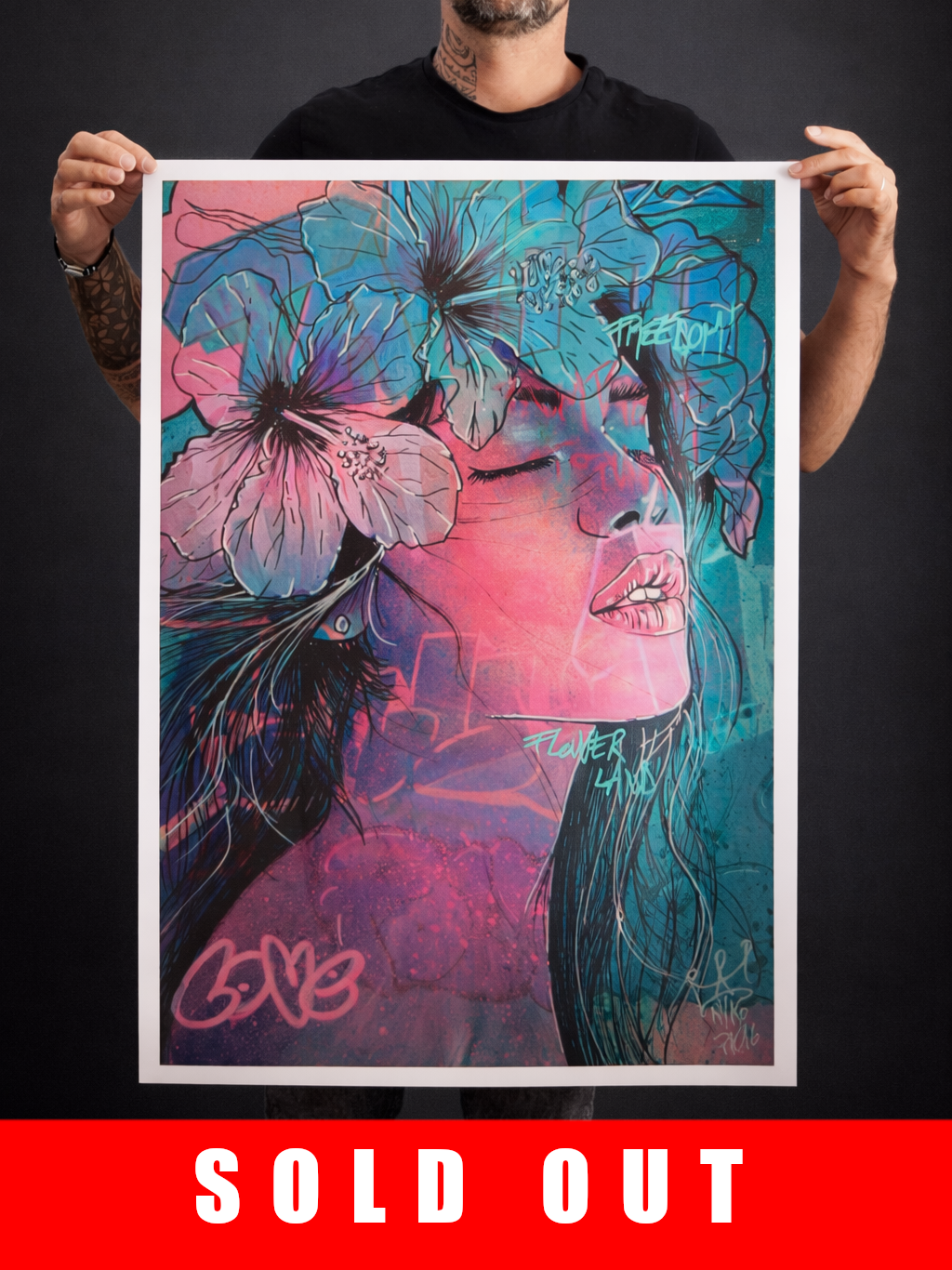 "PINK LOVE PREMIUM" - A1 ( 59,4 x 84cm)
