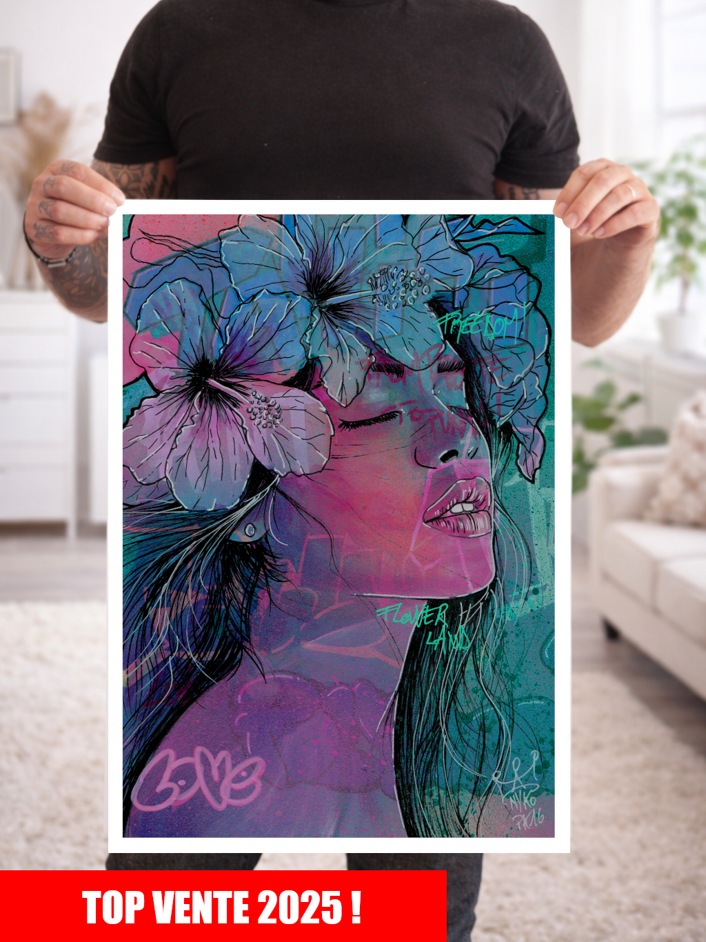 "PINK LOVE" - A2 (42x59,7cm)