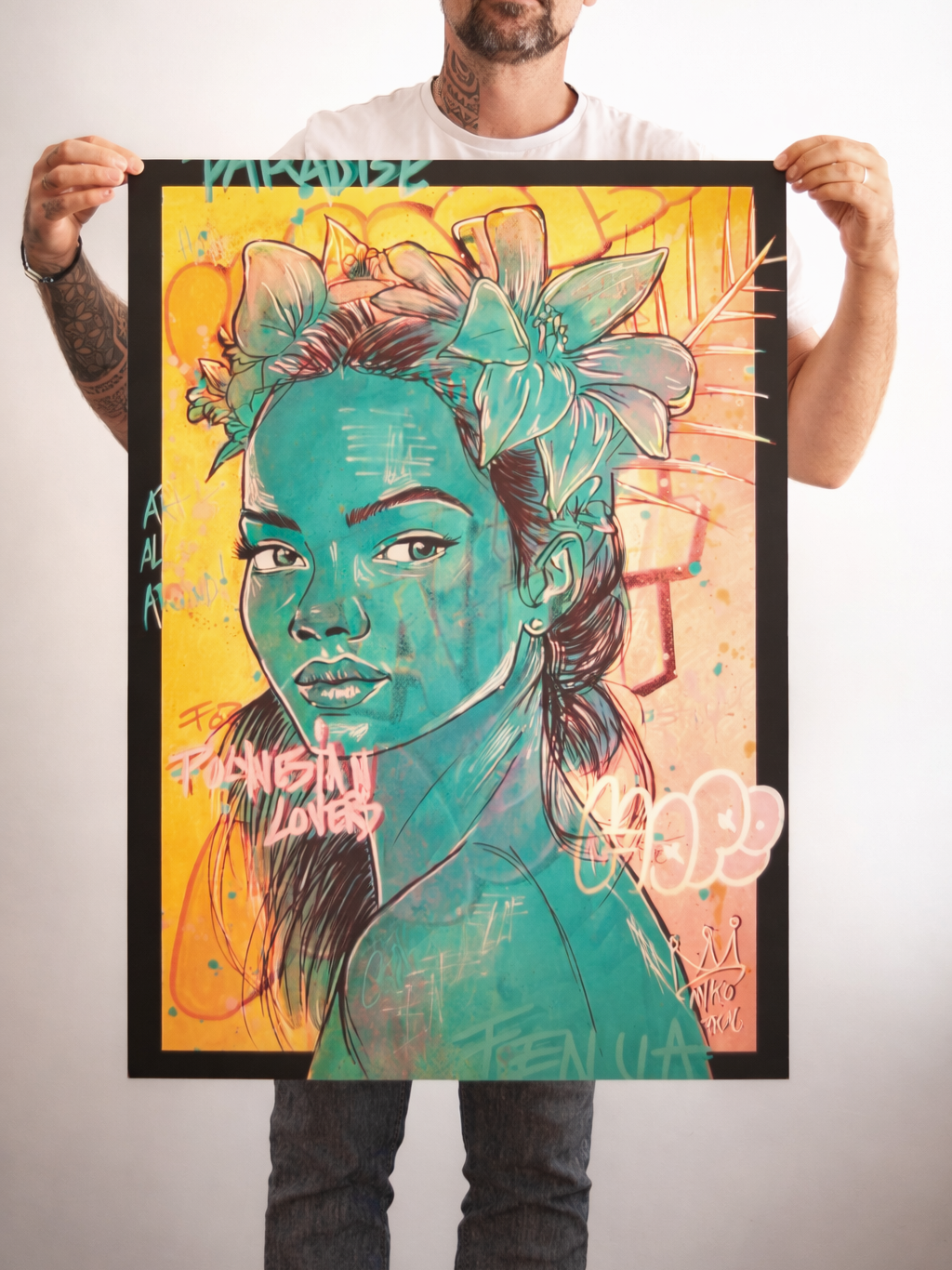 "SUNRISE TEANAVAI PREMIUM" - A1 ( 59,4 x 84cm)